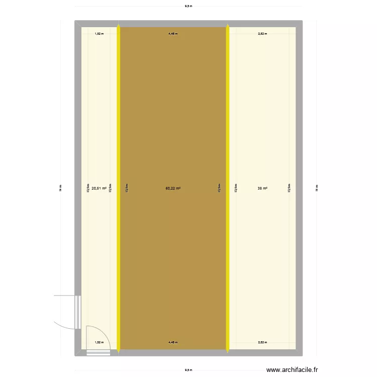 pieces poule pondeuse. Plan de 