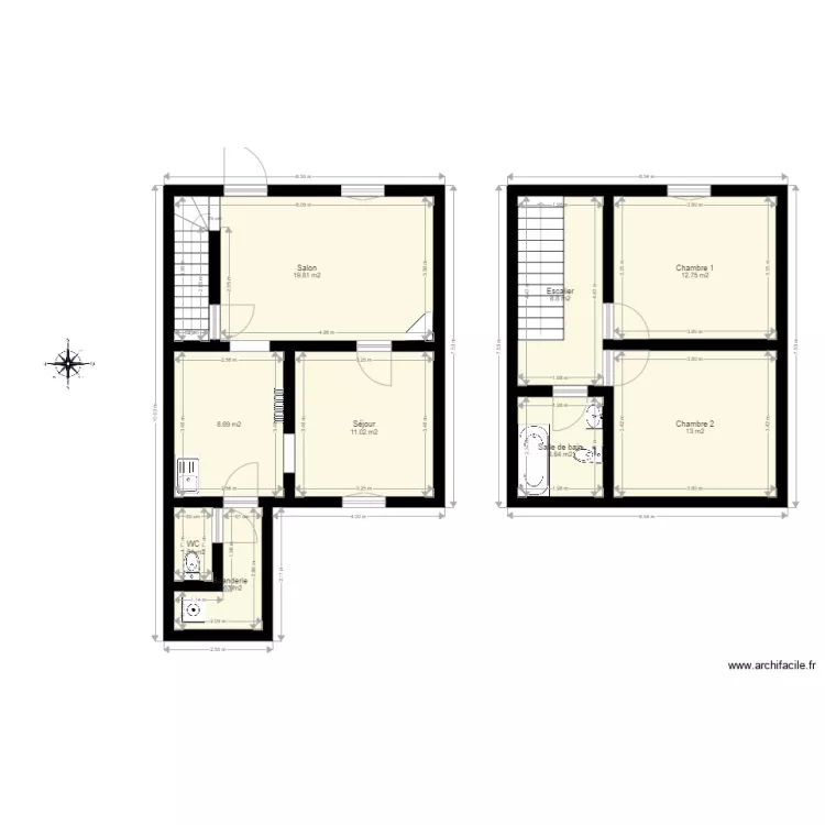 Maison Future. Plan de Maison Future. Plan de