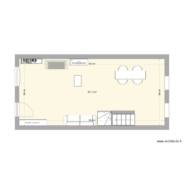 Maison. Plan de 0 pièce et 0 m2