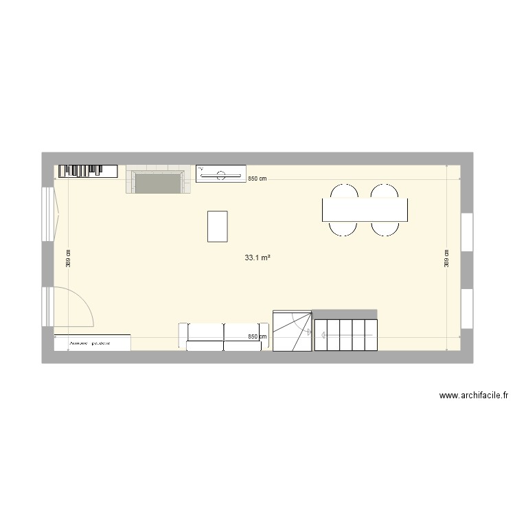 Maison. Plan de 0 pièce et 0 m2