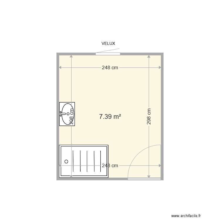 BADOUX SYLVIE . Plan de 0 pièce et 0 m2
