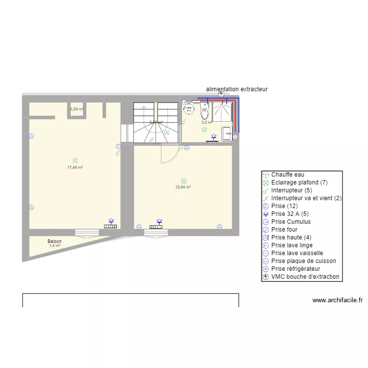 LAROQUE . Plan de 