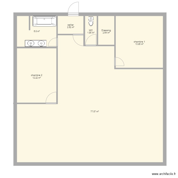 hangar L. Plan de 0 pièce et 0 m2