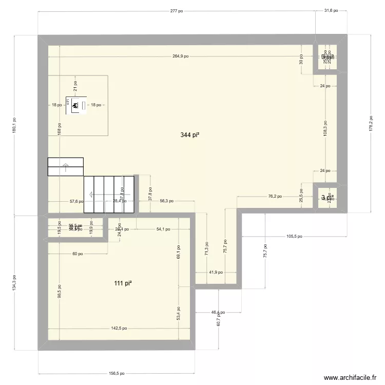 VINCENT LECOMPTE. Plan de 