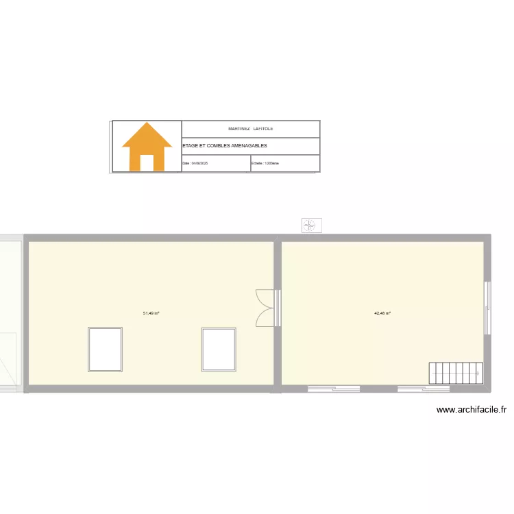 MARTINEZ LAFITOLE. Plan de MARTINEZ LAFITOLE. Plan de