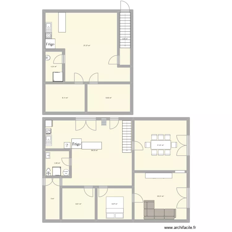 Parempuyre 2026. Plan de 12 et 175 m² Parempuyre 2026. Plan de 12 et 175 m²