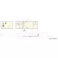 Avec ssol et chb parent lev&eacute; du soleil ave avanc&eacute;e largeur 7,5