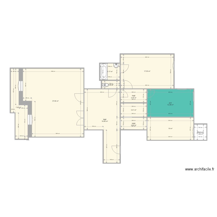 St Etienne. Plan de 0 pièce et 0 m2