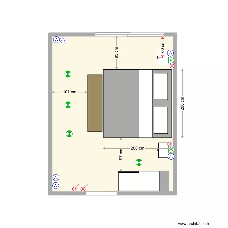 ARNOUL CHAMBRE 2. Plan de 