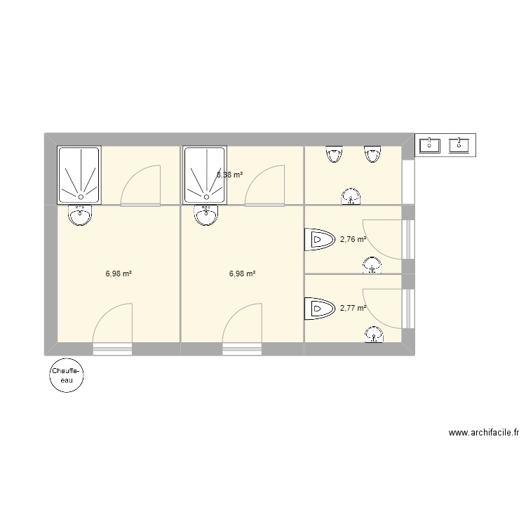 Ploubaz. Plan de 0 pièce et 0 m2