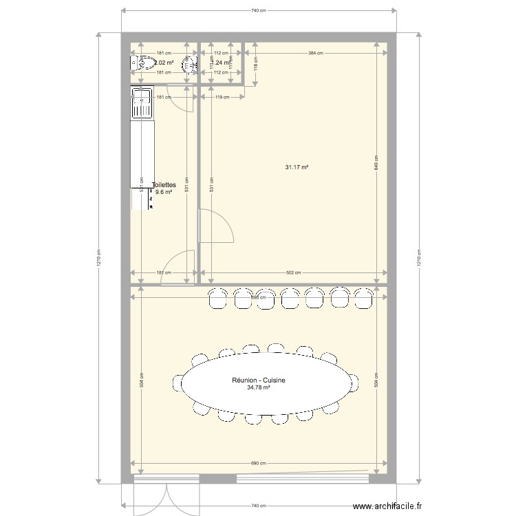 Plan RDV ProTech Saint Jo. Plan de 0 pièce et 0 m2