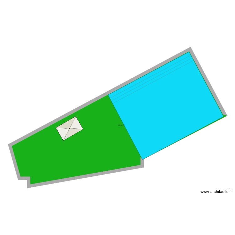 terrain sport. Plan de 0 pièce et 0 m2