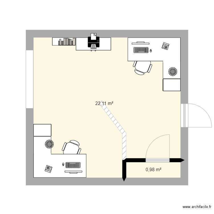 00VJ. Plan de 0 pièce et 0 m2