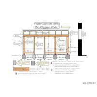 Plan façade Ouest Abri de Jardin Pascal Sylvie 