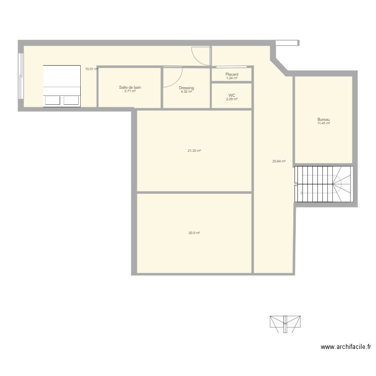 SAINT EVARZEC C. Plan de 0 pièce et 0 m2