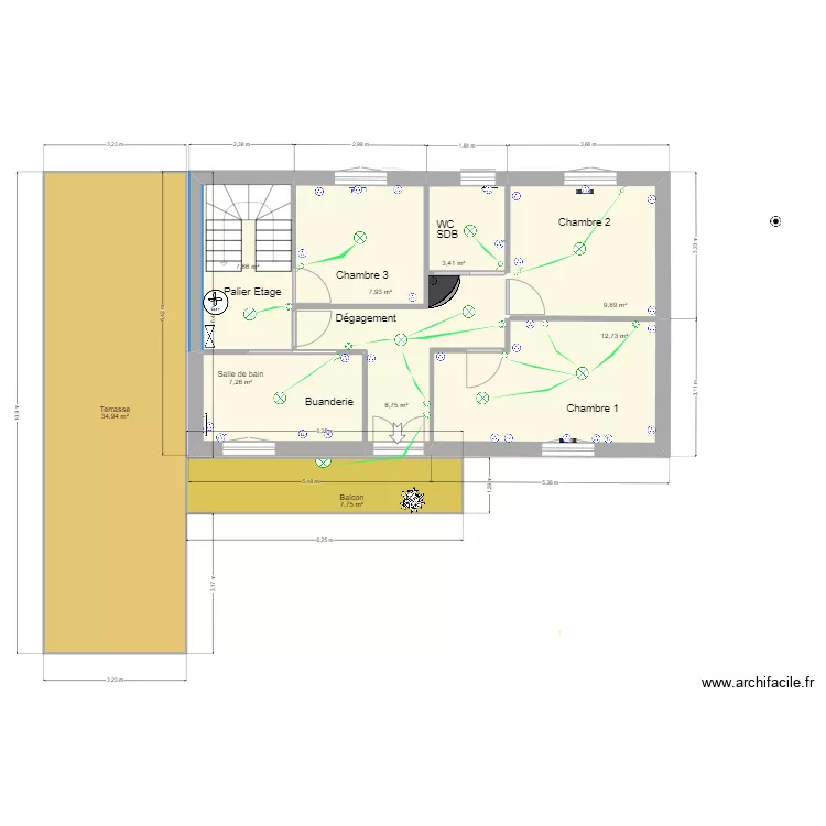 projet V4 ELEC. Plan de 