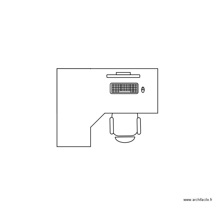 bureau saisie. Plan de 0 pièce et 0 m2