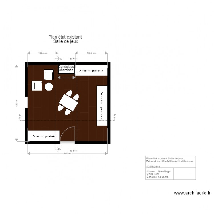 salle de jeu2. Plan de 0 pièce et 0 m2