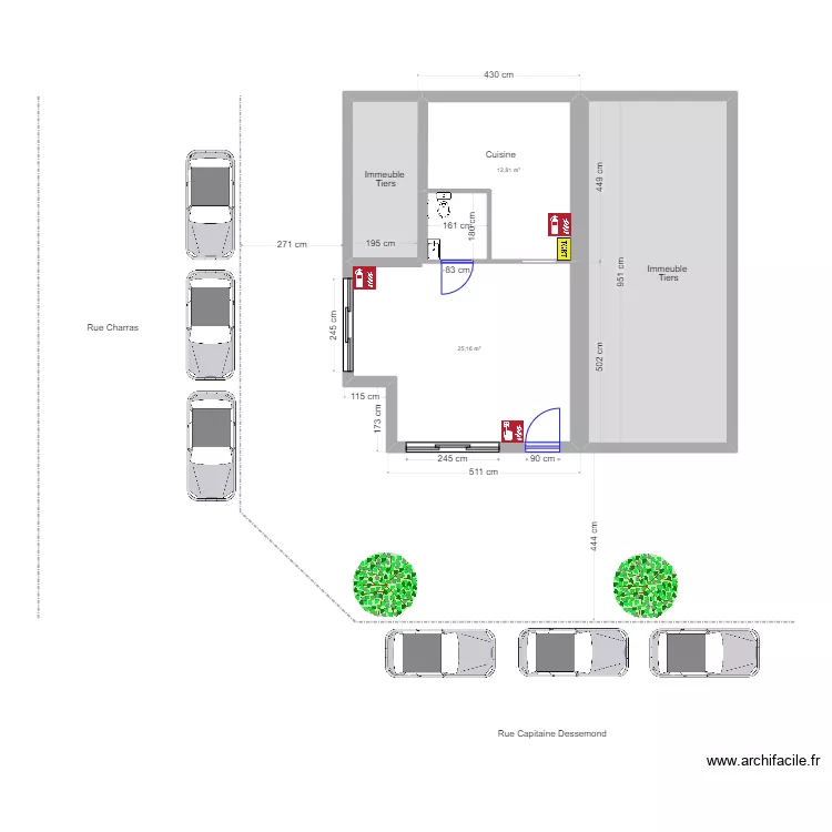 SR FOOD APT. Plan de 