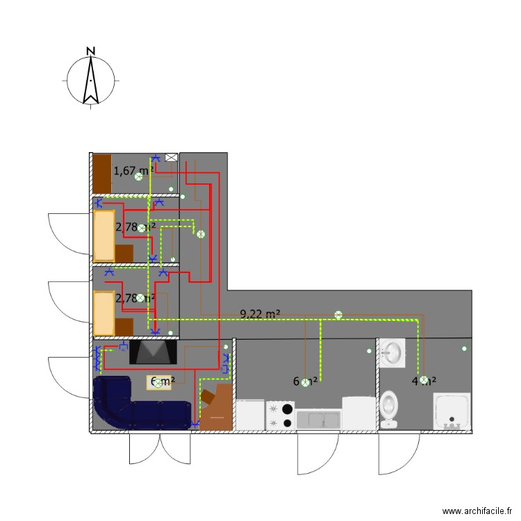 Maison Pédagogique Antonin Baptiste. Plan de 0 pièce et 0 m2