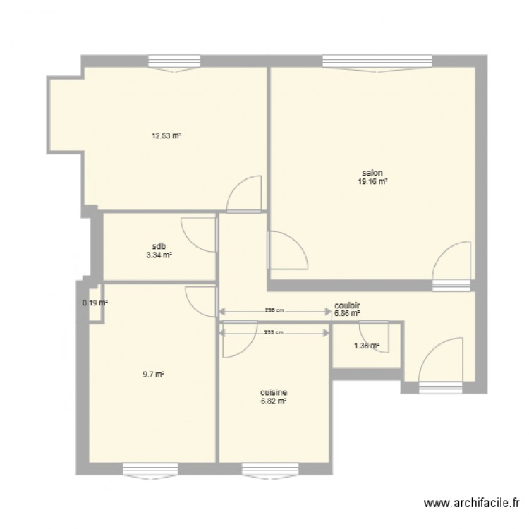 turenne. Plan de 0 pièce et 0 m2