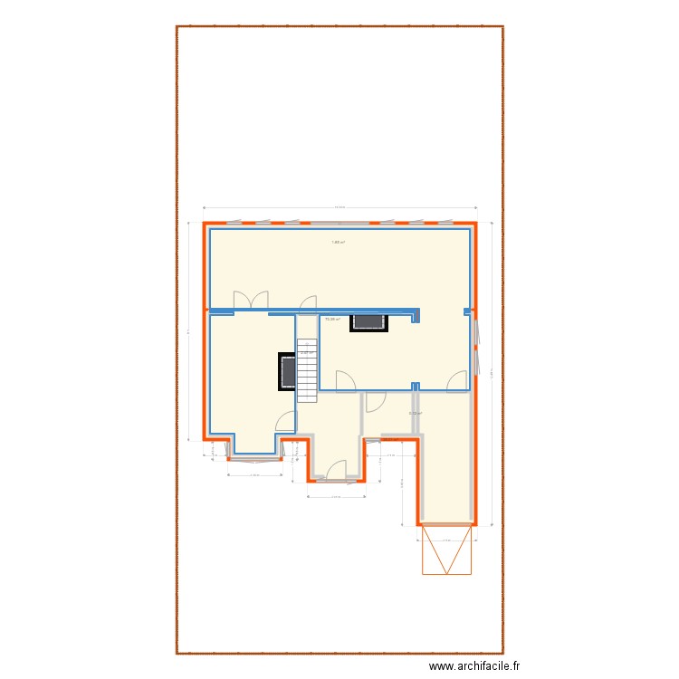 Ground Floor Plan. Plan de 0 pièce et 0 m2