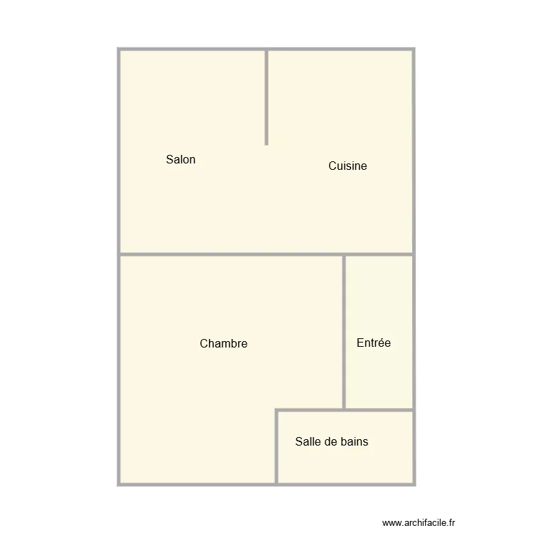 MAIRIE DES AYVELLES RDC. Plan de 