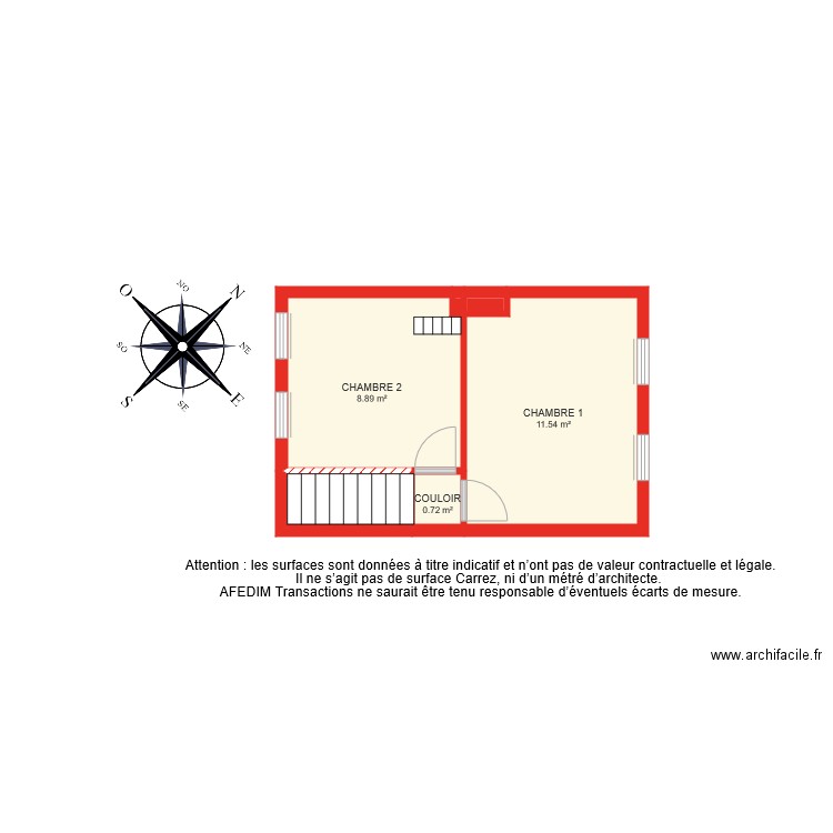 BI 6213 ETAGE 1. Plan de 0 pièce et 0 m2