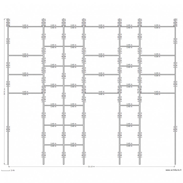 Dressing rez enfants. Plan de 0 pièce et 0 m2