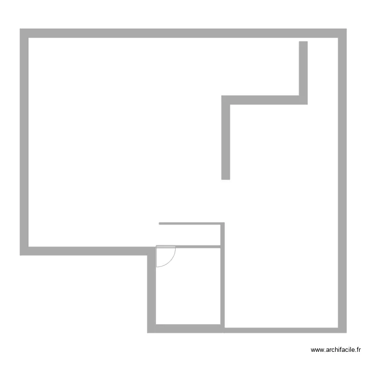 MAISON mesures. Plan de 