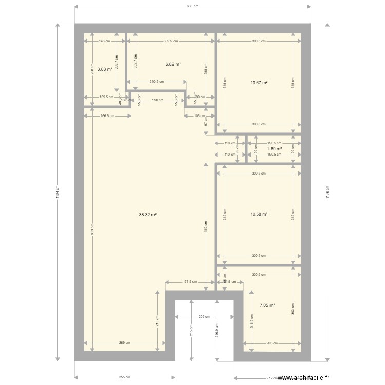 manon. Plan de 0 pièce et 0 m2