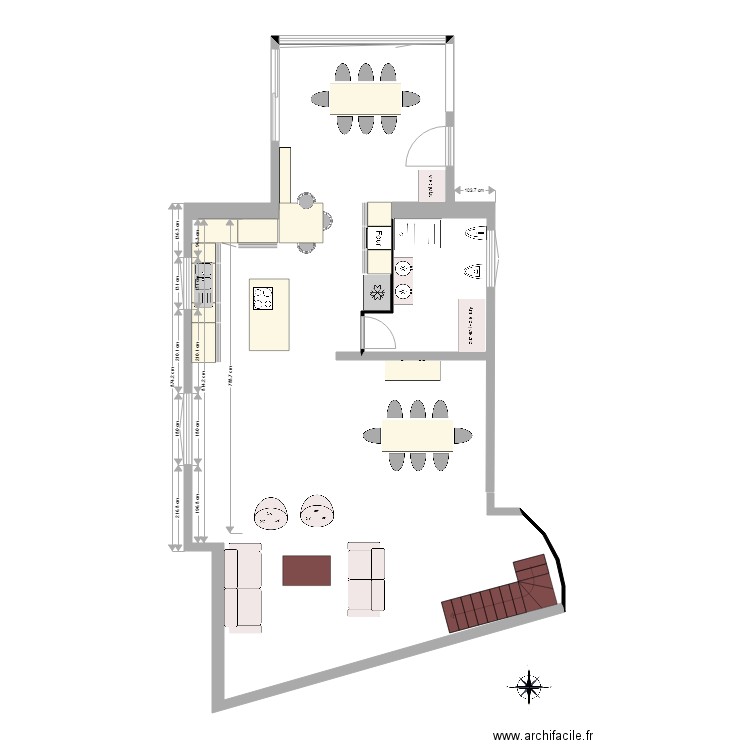 cuisine06 du 9 01 20. Plan de 0 pièce et 0 m2