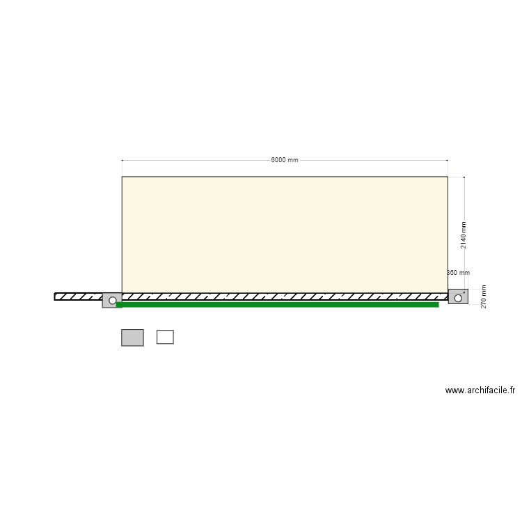 évacuation eaux Pluviales. Plan de 0 pièce et 0 m2