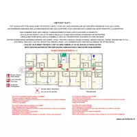 Plan &eacute;vacuation 2i&egrave;me Etage 200