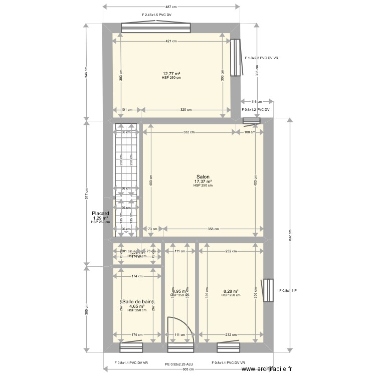 Tessier. Plan de 0 pièce et 0 m2