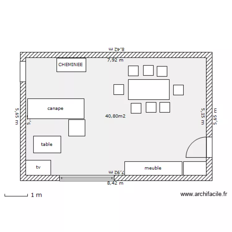 SALON. Plan de SALON. Plan de