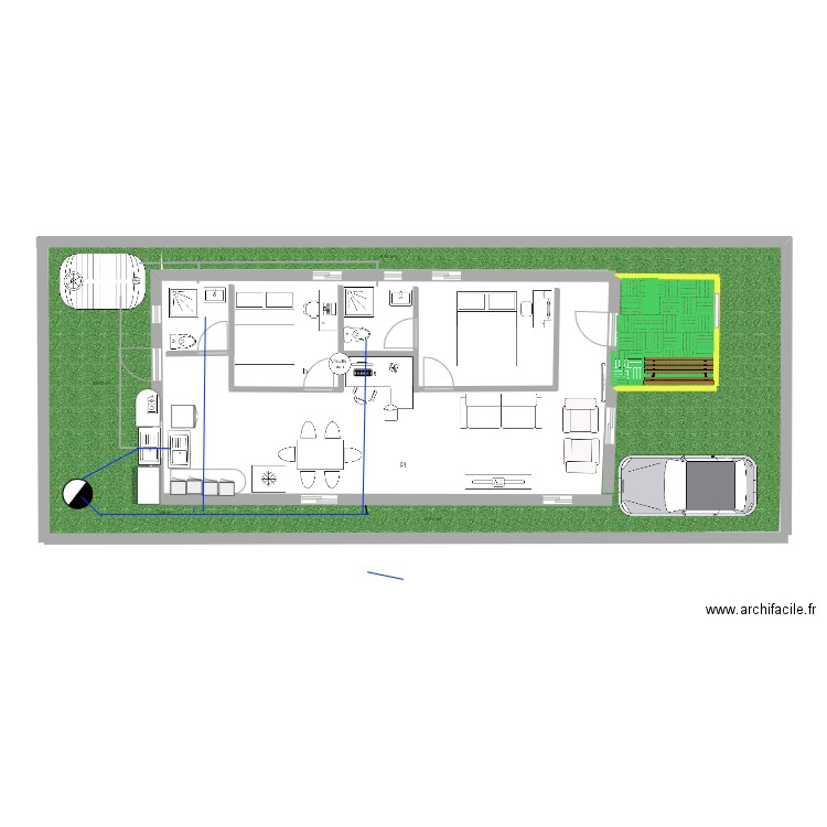 PLAN  B. Plan de 0 pièce et 0 m2