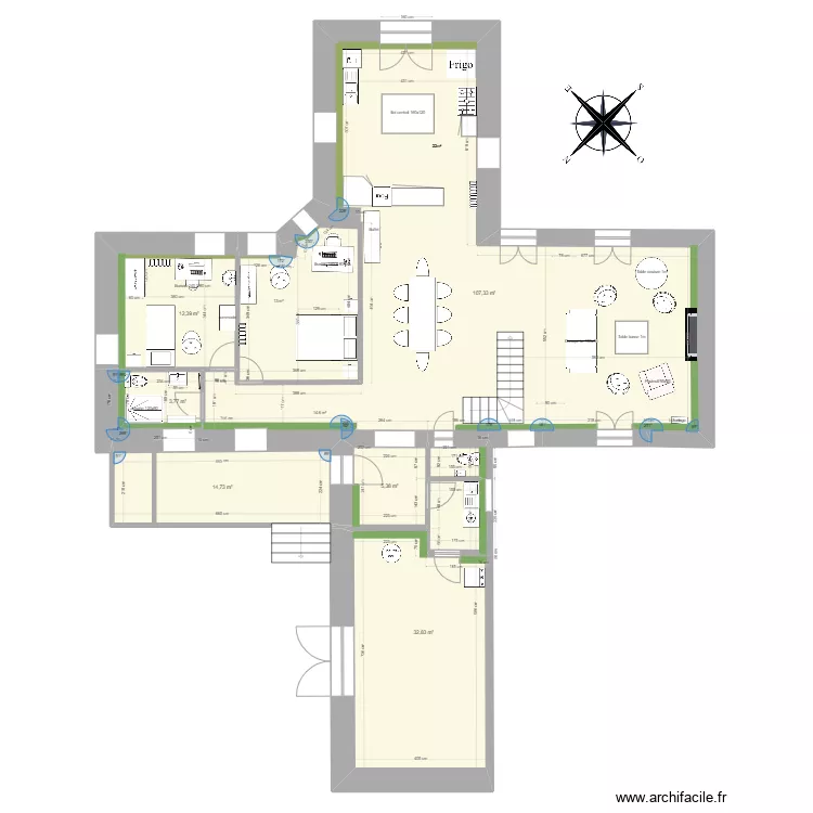 Branceilles 10. Plan de 