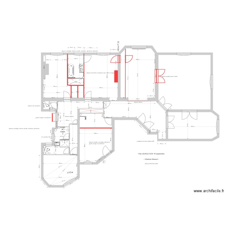 17 eme projet 18 sept. Plan de 0 pièce et 0 m2