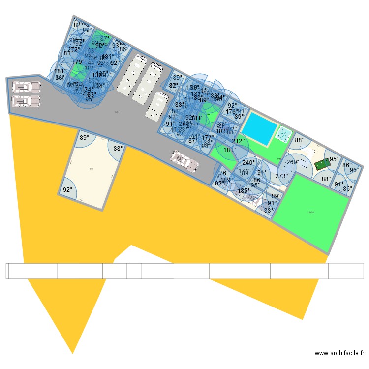 test6 vertou. Plan de 28 pièces et 951 m2