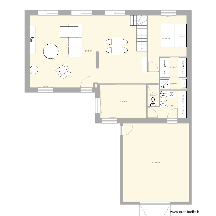 Maison Pierre Ideal Vierge 7. Plan de 0 pièce et 0 m2