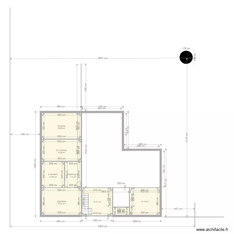 Crespieres 05 01 2022. Plan de 