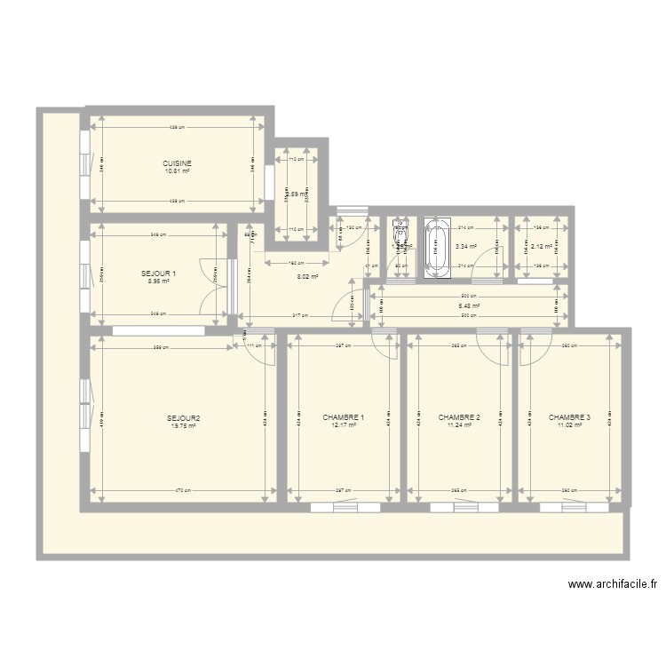 LORMONT RICHELIEU. Plan de 0 pièce et 0 m2