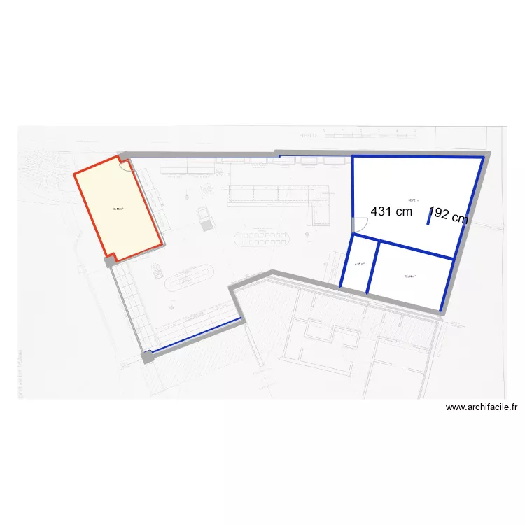 LOCAL ARRIVEE. Plan de LOCAL ARRIVEE. Plan de