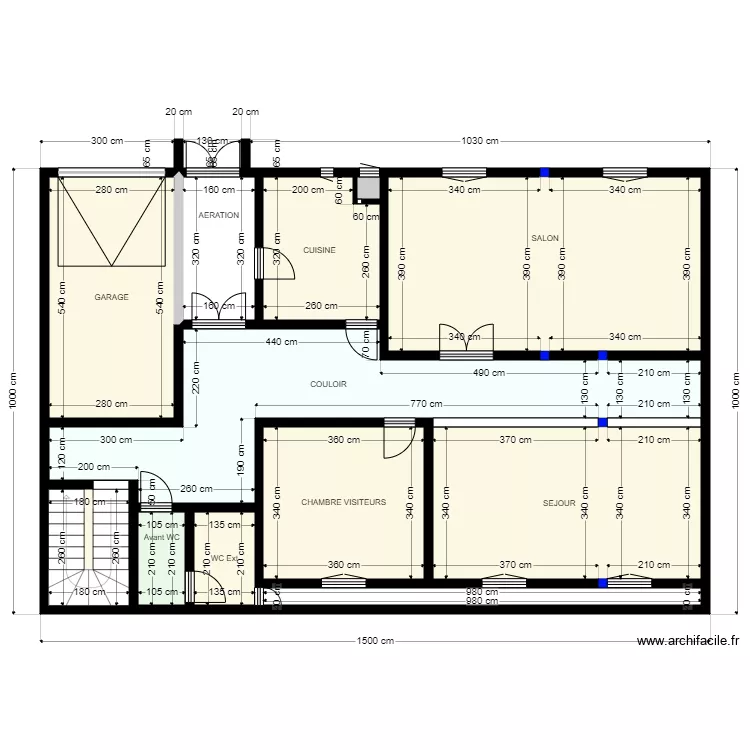 T15 R1 Client32111705 Tester etage. Plan de 
