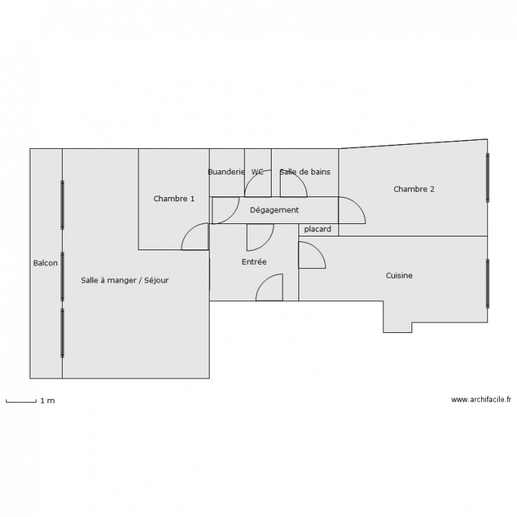 montespan. Plan de 0 pièce et 0 m2