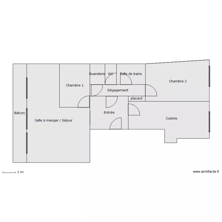 montespan. Plan de 