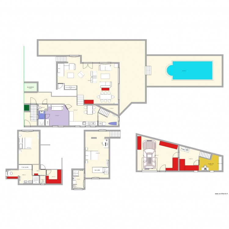 maison chappe etage OPTIMUM. Plan de 0 pièce et 0 m2