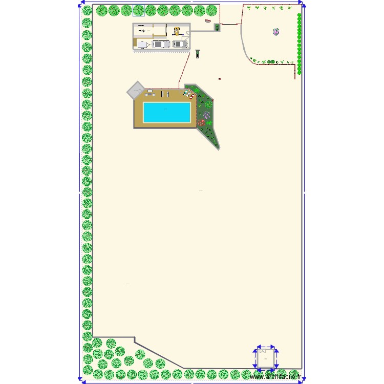 garage derniere version. Plan de 0 pièce et 0 m2