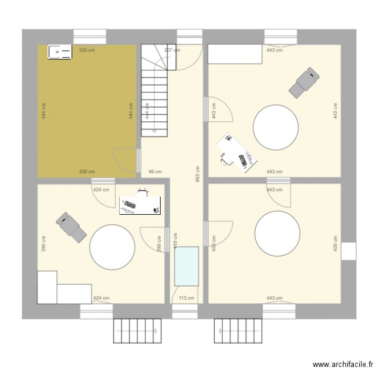 NADOT circulations. Plan de 0 pièce et 0 m2